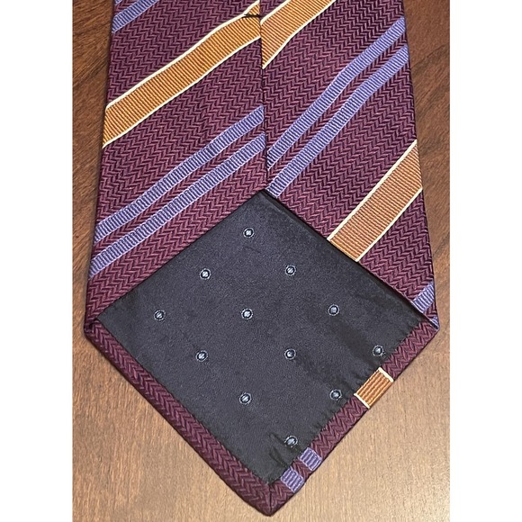 J.P Tilford Hand Made 100% Silk Men’s Neck Tie Made In Italy - Picture 2 of 9